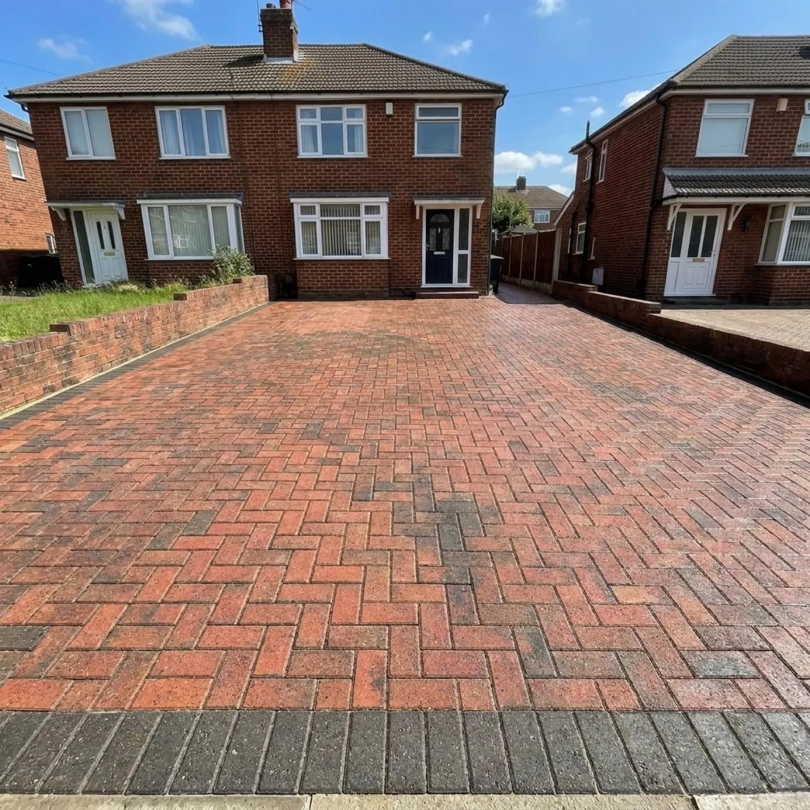 Driveway Cleaning Essex — pressure washing before and after